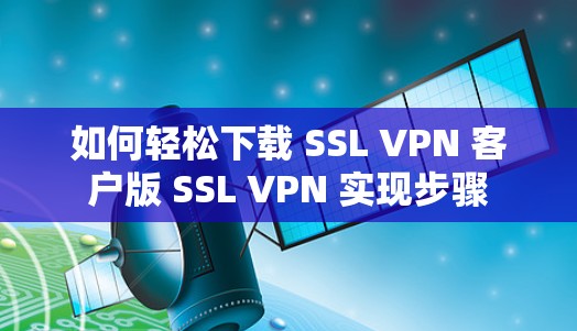 如何轻松下载 SSL VPN 客户版 SSL VPN 实现步骤