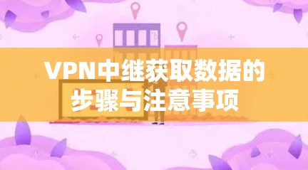 VPN中继获取数据的步骤与注意事项