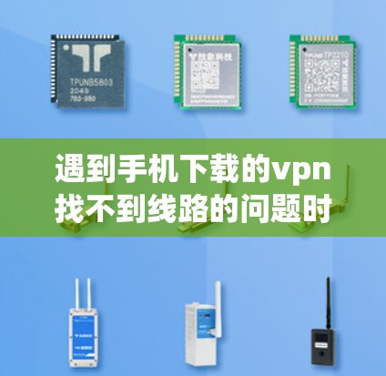 遇到手机下载的vpn找不到线路的问题时，可以按照以下步骤进行排查和解决