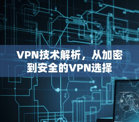 VPN技术解析，从加密到安全的VPN选择