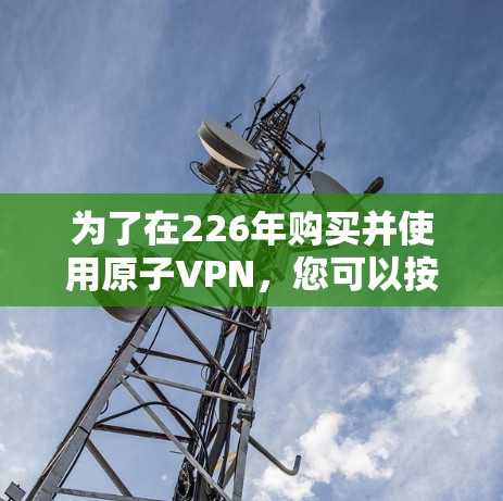 为了在226年购买并使用原子VPN，您可以按照以下步骤操作