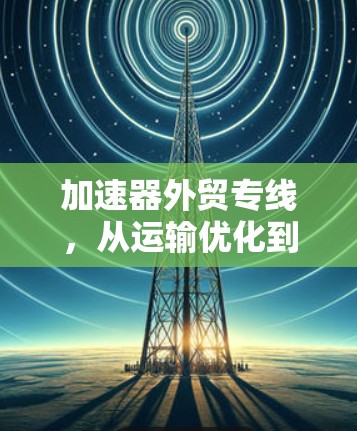 加速器外贸专线，从运输优化到客户满意度的解决方案